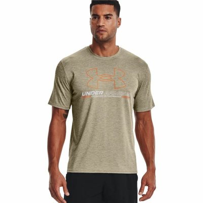 T-shirt med kortärm Under Armour Vent Graphic. Ljusbrun (Storlek: S)