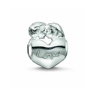 Dampärlor Thomas Sabo K0162-001-12 Silvrig (1,2 cm)
