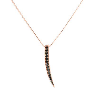 Damhalsband Sif Jakobs P1012-BK-RG-CD (27 cm)