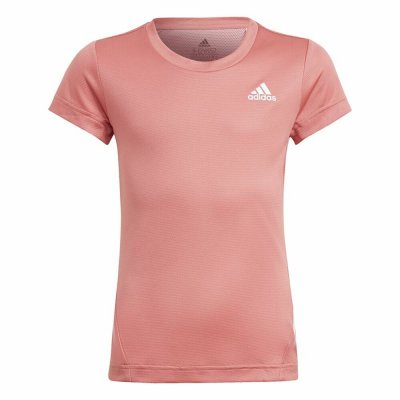 Barn T-shirt med kortärm Adidas Aeroready Lax (Storlek: 11-12 år)