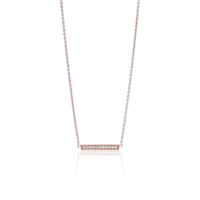 Damhalsband Sif Jakobs C1011-CZ-RG (38 cm)