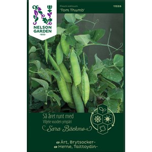 Fröer Nelson Garden Sara Bäckmo Brytsockerärt Tom Thumb