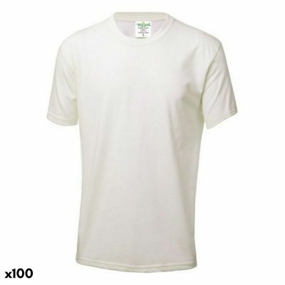 T-shirt med kortärm 146630 Naturell (100 antal) (Storlek: XXL)