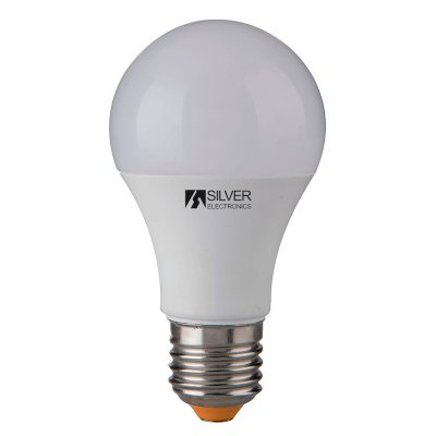 Sfärisk LED-lampa Silver Electronics 980927 E27 10W Varmt ljus 10 W (Välj alternativ: 5000K)