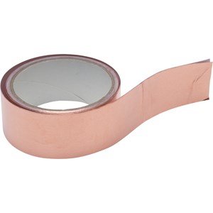 Koppartejp Snigel, 4 cm x 4 m