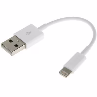Kort laddkabel till iPhone