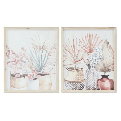 Tavla DKD Home Decor Vas (39 x 2 x 48 cm) (2 pcs)