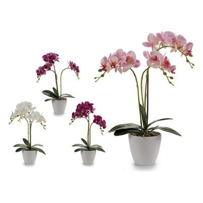 Kruka Vit Plast (17 x 48 x 34 cm)