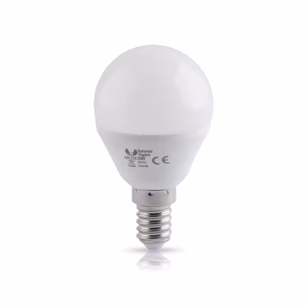 LED-Lampa E14 G45 6W 4500K 480lm