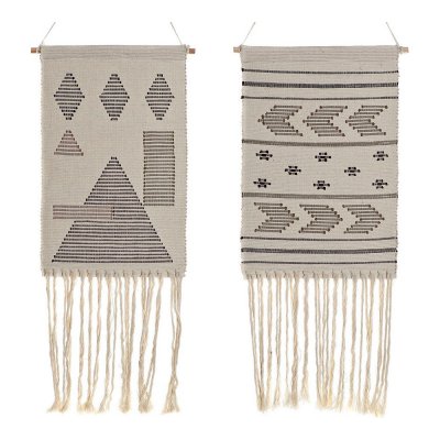 Hängdekoration DKD Home Decor Etnisk Bomull (46 x 1 x 64 cm)