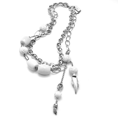Damhalsband Folli Follie 2N9F028W (45 cm)