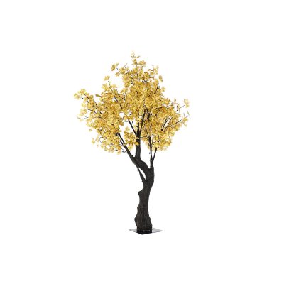 Träd DKD Home Decor Gul Metall (100 x 100 x 200 cm)