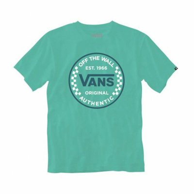 T-shirt Vans Authentic Checke Aquamarine (Storlek: M)