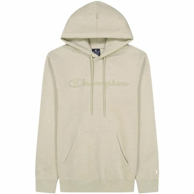 Tröja med huva Herr Champion Beige (Storlek: M)