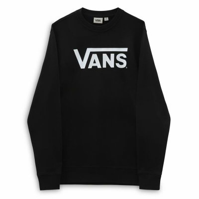 Tröja utan huva Herr Vans Classic Svart (Storlek: S)