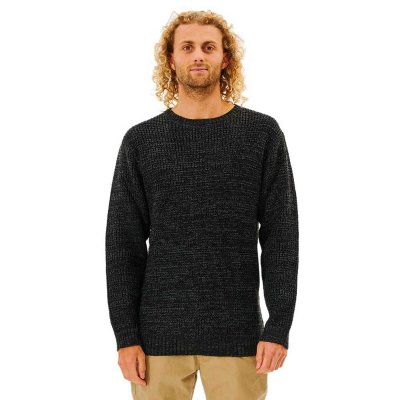 Tröja utan huva Herr Rip Curl Svart (Storlek: M)
