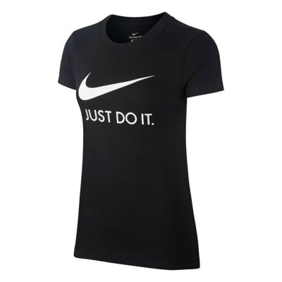 T-shirt med kortärm Dam Nike NSW TEE JDI Svart (Storlek: L)