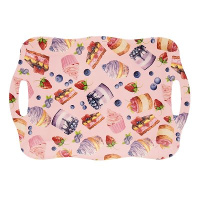 Bricka Quid Habitat Bakverk Plast Multicolour (42 x 29 x 2,3 cm) (Pack 12x)