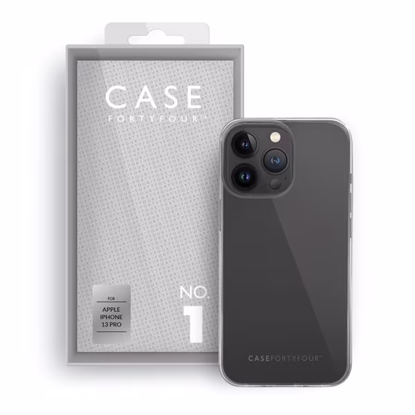 Case Fortyfour No.1 Case till Apple iPhone 13 Pro Klar