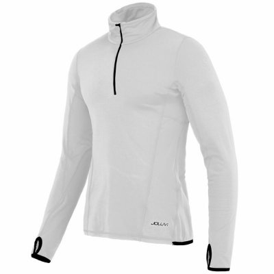 T-shirt med lång ärm Herr Joluvi Unkas Vit (Storlek: S)