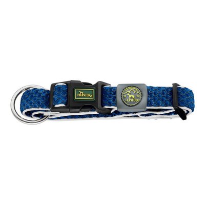 Hundhalsband Hunter Plus Tråd Blå Storlek XL Blue (45-70 cm)