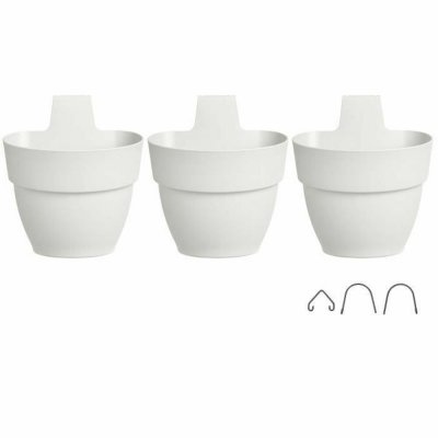 Krukset Elho Vibia Campana Foret 17 x 20,7 x 29,7 cm Vit 3 antal