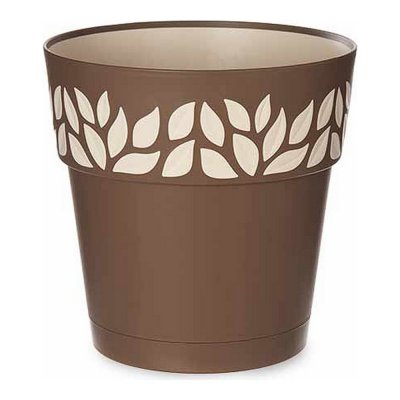Självvattnande blomkruka Cloe Plast (25 x 25 x 25 cm)