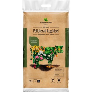 Kogödsel Hasselfors Pelleterad, 15 l