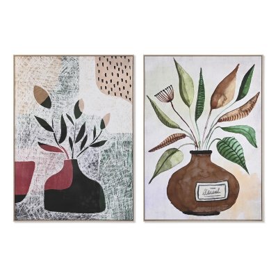 Tavla DKD Home Decor Vas (102,5 x 4,3 x 142,6 cm) (2 antal)