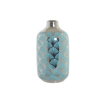 Vas DKD Home Decor Porslin Turkos Orientalisk (13 x 13 x 26 cm)