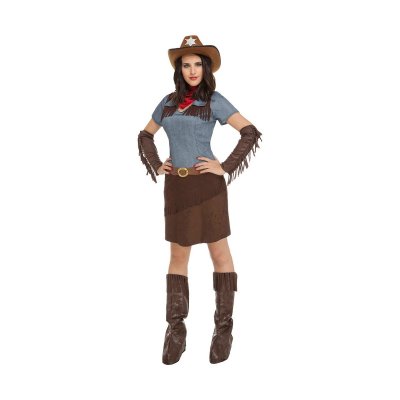 Maskeraddräkt vuxna My Other Me Cowgirl Storlek M/L