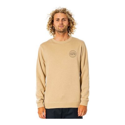 Tröja utan huva Herr Rip Curl Re Entry Brun (Storlek: L)