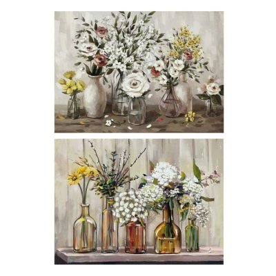 Tavla DKD Home Decor Vas (76 x 3 x 101 cm) (2 antal)