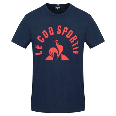 T-shirt BAT TEE SS N12 Le coq sportif 2220666 Marinblå (Storlek: M)