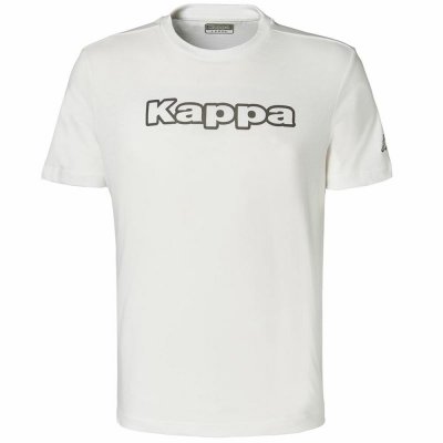 T-shirt med kortärm Herr Kappa Fromen M Vit (Storlek: 2XL)