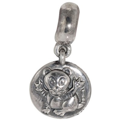 Dampärlor Pandora 790887-2 (1 cm) Silvrig (1 cm)