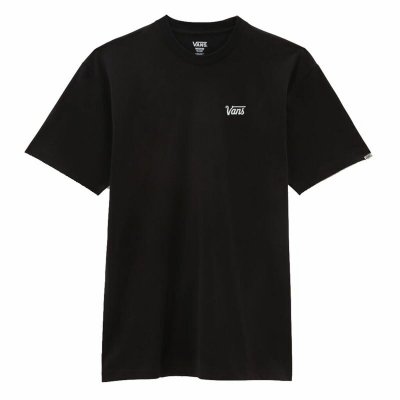 T-shirt med kortärm Herr Vans Mini-Script B Svart (Storlek: L)