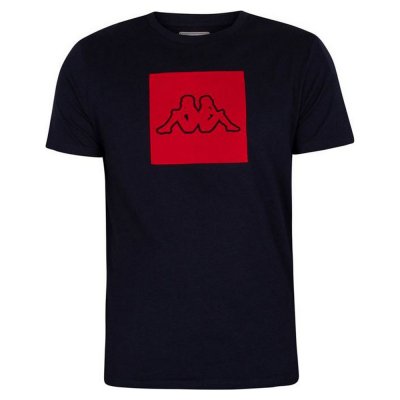T-shirt med kortärm Herr Kappa Ibagni Svart (Storlek: M)