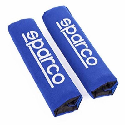 Dynor för säkerhetsbälte SPC (2 uds) (Färg: Blå)