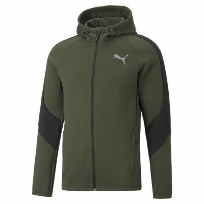 Träningsjacka Herr Puma Evostripe Grön (Storlek: M)