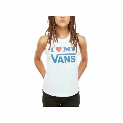 T-shirt Vans LOVE Vit (Storlek: S)