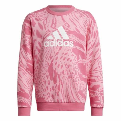 Tröja utan luva, Flickor Adidas Future Icons Hybrid Animal Rosa (Storlek: 13-14 år)