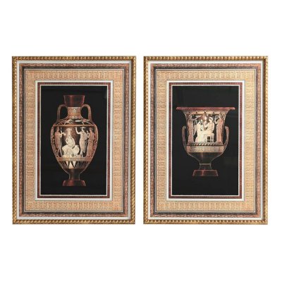 Tavla DKD Home Decor Vas (53 x 3 x 73 cm) (2 antal)
