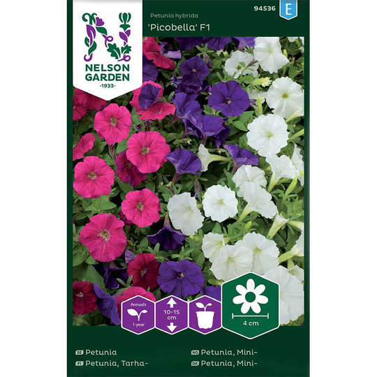 Petunia 'Picobella' F1, mix