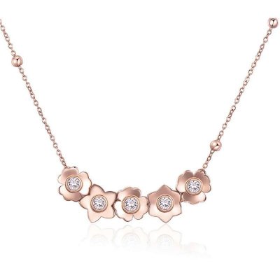 Damhalsband Brosway Ikebana Guldrosa