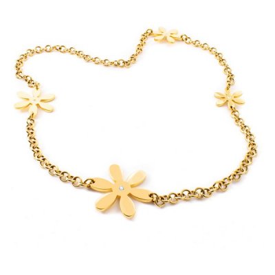 Damhalsband Folli Follie 3N8T178YC (35 cm)
