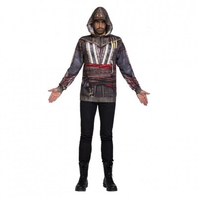 Maskeraddräkt vuxna Assassin's Creed Grå (Storlek: L)