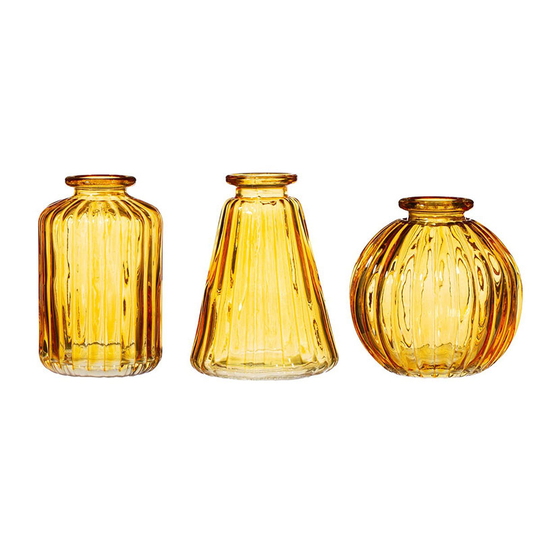 Minivas Bärnsten 3-pack
