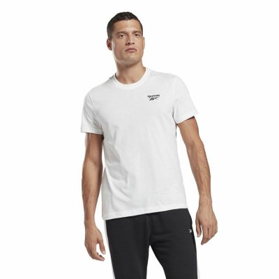 T-shirt Reebok Identity Vit (Storlek: M)