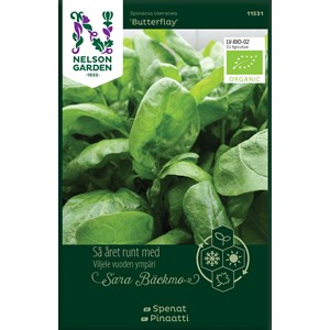 Fröer Nelson Garden Sara Bäckmö Butterflay Organicutter Fl